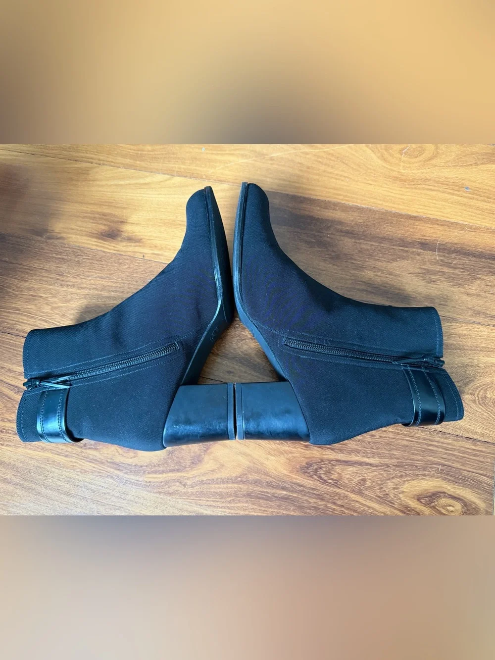 Stuart Weitzman Black Stretch Gor-Tex Waterproof Booties Size 10